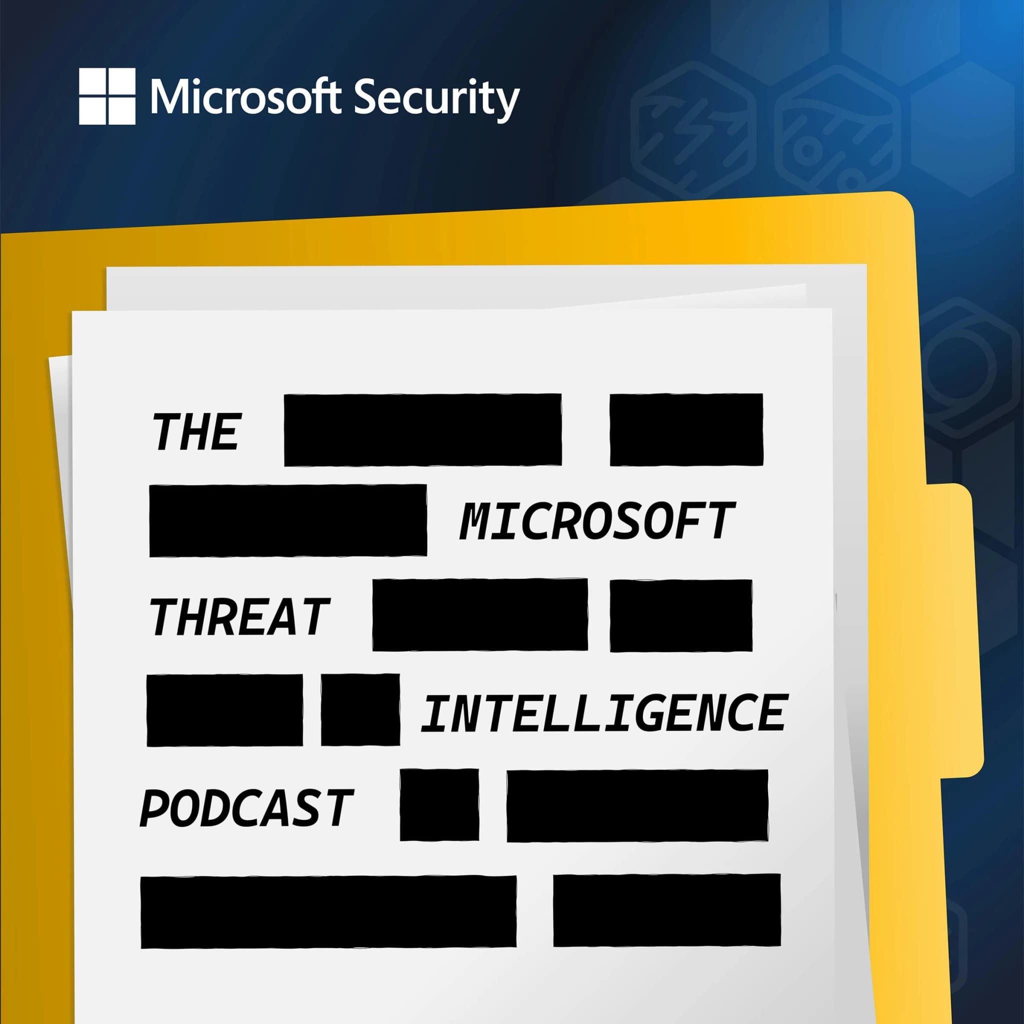 Microsoft Threat Intelligence Podcast – show cover art